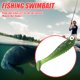 thumbnail image 4 of Señuelos de pesca 5,5 cm T Tail Soft Bait Wobbler Swimbait (verde oscuro 10 piezas) Likrtyny Para estrenar, 4 of 8