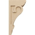 thumbnail image 3 of 11"W x 11"D x 22"H Wide Mayflower Rough Cedar Woodgrain TimberThane Corbel, Primed Tan, 3 of 6