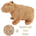 thumbnail image 2 of 18cm Capybara peluches animales de peluche marrón simulación esponjosa muñecas suaves juguetes muñecas de la vida Real niños Dirthday regalo de Navidad xuanjing  unisex, 2 of 2