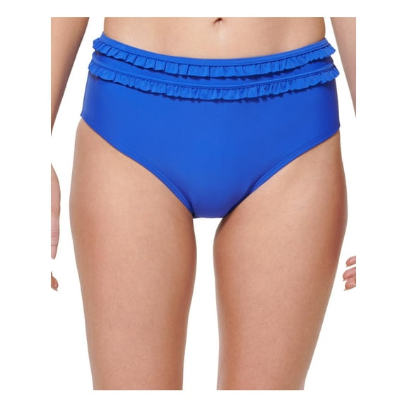 Tommy Hilfiger Womens Solid High-Waist Swim Bottom Separates