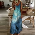 thumbnail image 2 of Wolves in The Moonlight Design Sleeveless Dress Woman Fashion Long Dresses Women's Summer Suit Dress 2025, 2 of 6