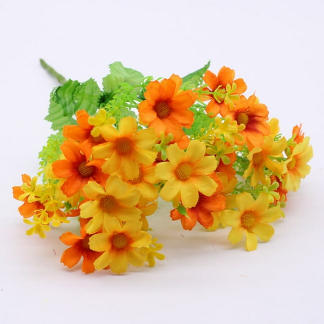 Panneaux Muraux en Soie pour Fleurs d'Intérieur 1Pcs Jardin Extérieur