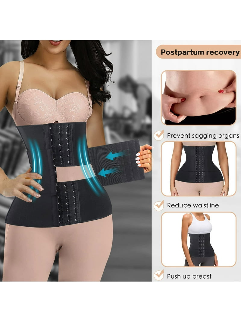 Women's Waist Trainer Postpartum Shaper, Adjustable, Non-Slip