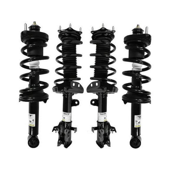 Front and Rear Strut and Coil Spring Kit - Compatible with 2012 - 2014 Honda CR-V 2013