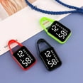 thumbnail image 3 of YongCo Led Electronic Hanging Watch Keychain Pocket Watch Keyring Hanging Watch Unisex, 3 of 14