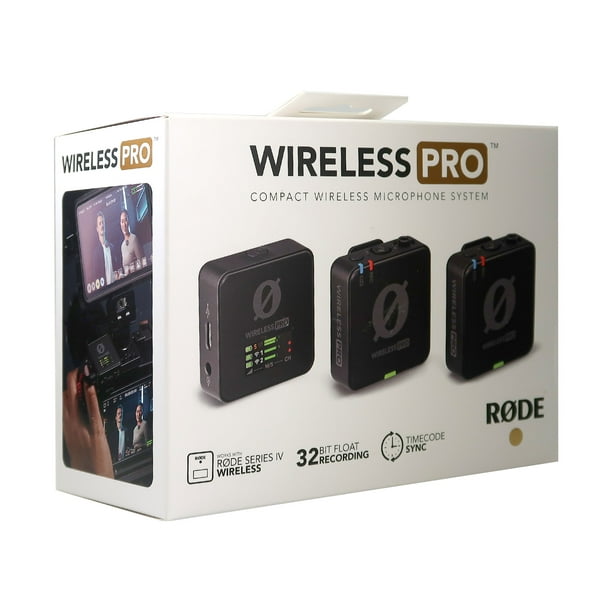 RODE Wireless PRO Compact Wireless Microphone System with Timecode
