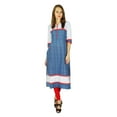 thumbnail image 1 of Phagun Kurta Bollywood Indienne de Designer pour Femmes Kurti Ethnique Tunique en Coton Robe, 1 of 5