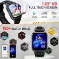 thumbnail image 2 of IUTECH P73 Smart Watch 2024 Bluetooth Conneced Call Watches 3ATM Waterproof Relojes Smart Wrist Watch For Men Women Smarthwhatch, 2 of 7
