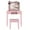 Pink Zebra, variant on Ktaxon Kids' Vanity Table and Stool Set, Girl Princess Makeup Dressing Table,Children's Toy Furniture, Pink