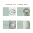thumbnail image 3 of Self Stirring Mug, Electric Mixing Cup 350ml Magnetic Stirring Cup Rechargeable Auto Magnetic Mug S, 3 of 5