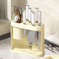 thumbnail image 3 of WRKEKC Clearance Countertop Multifunctional Knife Rack Organizer - Plastic Utensil Storage for Knives, Forks, Spoons, Chopsticks & Kitchen Tools, 3 of 8