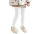 thumbnail image 3 of Favoffer Girls' Winter Fleece-Lined Leggings Kids Little Girls' Cotton Tights Elastic Waist Step-On Pants 3-12Y, 3 of 5