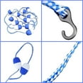 thumbnail image 1 of Corde de Séparation de Sécurité avec Crochets Nylon pour Voie de Sécurité Simple Cordes de Séparation Forte Flottabilité Résistantes à l'Usure Accessoires de Piscine, 1 of 8