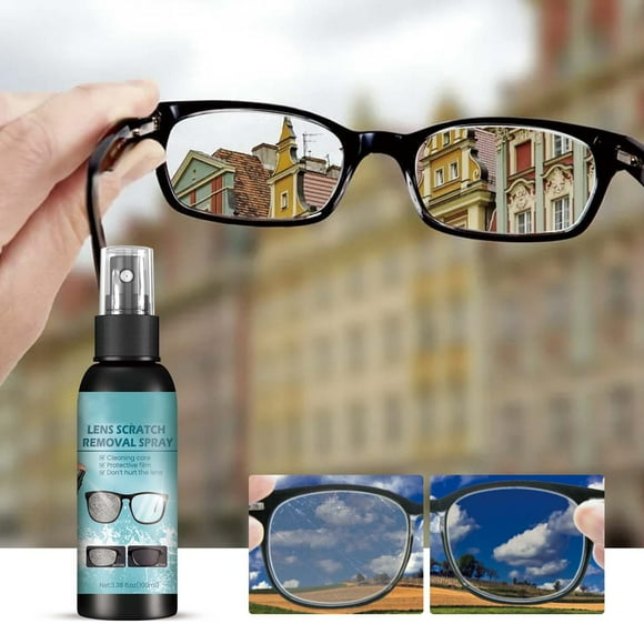 Lens Scratch Remover for Glass Restoration - Effective Solution for Distressed 100ml Agent for Restoring and Shine