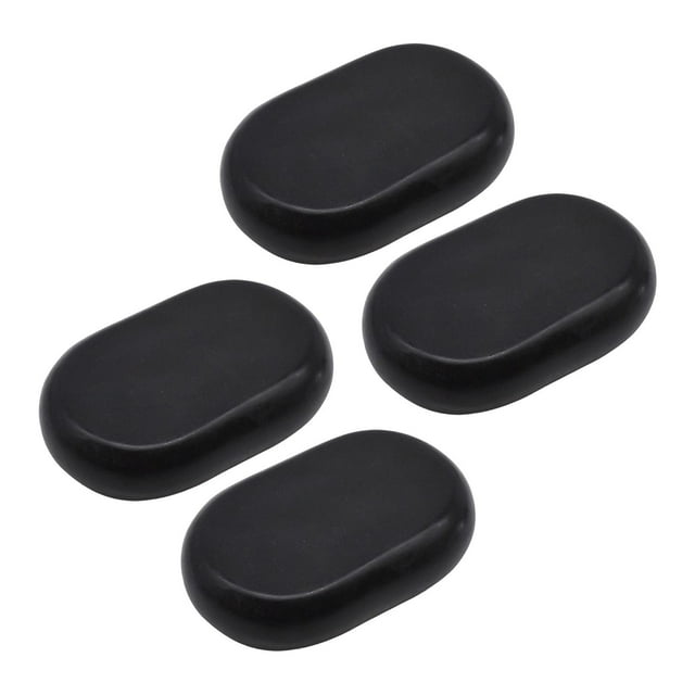 Juego de 4 piedras calientes para masaje Gua Sha, herramienta para la espalda, profesional, versátil, para el hogar. 11 cm x 7 cm