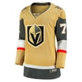 thumbnail image 2 of Women's Fanatics William Karlsson Gold Vegas Golden Knights Home Breakaway Player Jersey, 2 of 3