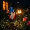 thumbnail image 6 of Solar Garden Gnome Stake, Outdoor Decorative LED Yard Light with Automatic Illumination, Weather Resistant Lawn Ornament for Garden Pathway Patio Courtyard Landscape Decor, 6 of 7