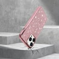 thumbnail image 5 of Compatible with iPhone 15 Pro Max Bling Diamond Case Glitter for Women 3D Rhinestone Crystal Shiny Sparkly Protective Cover with Electroplate Plating Bumper Luxury Fashion Case Pink, 5 of 14