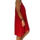 thumbnail image 3 of Guardurnaity Vestido de mujer con cuello en V de encaje ropa de verano de talla grande vestido de tanque Sexy de talla grande Vestidos Rojo S Guardurnaity AP002065-17, 3 of 5