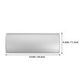 thumbnail image 6 of Myenne Aluminum Name Plate Holder Office Business Door Sign Holder Curved Wall Mount Name Plate Holder Frame Door Nameplate Display For School Classroom Room, 6 of 11