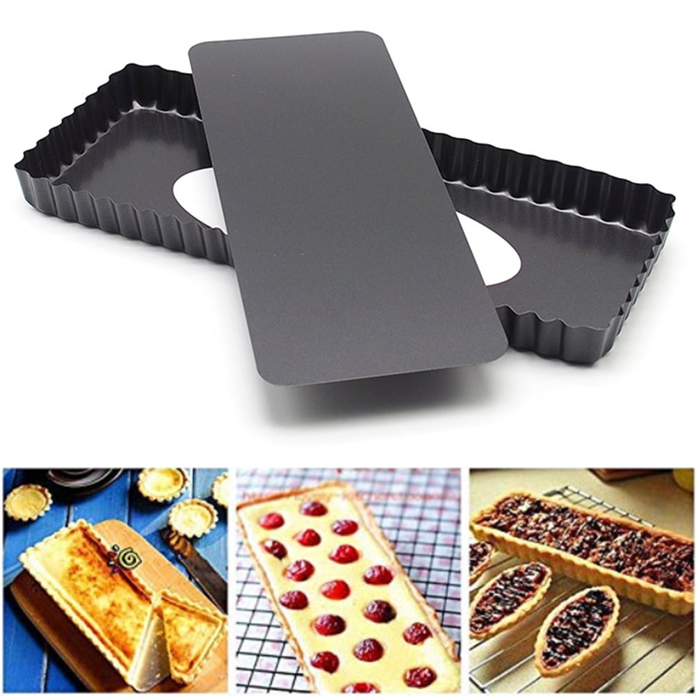 Square Aluminum Cake Baking Pans Bread Mould Pizza Molds Toast Cake Tray 
