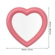 thumbnail image 3 of EeaseMX Espejo de maquillaje con forma de corazón, de doble uso, para pared y escritorio, para el hogar, para mujeres y niñas., 3 of 7