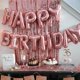 thumbnail image 2 of Guirnalda de globos de feliz cumpleaños, conjunto de globos de aluminio, pancarta de globos para Baby Shower, decoración de fiesta de aniversario de cumpleaños, 2 of 4