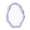 Purple shiny, variant on Aesthetic Cloud Shape Makeup Mirror for Bedroom Office or Living Room Decors