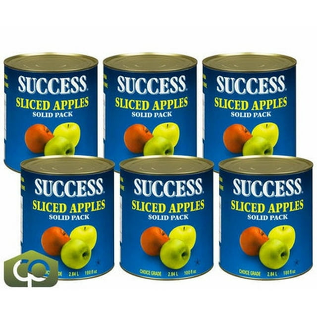 Success Apple Slices Pack Bulk, 100 OZ/6.2 LBS, 6/Case