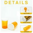 thumbnail image 4 of Pharmacy Vials 20 Dram AMBER (PACK OF 16) Snap Cap, Caps Included by Sponix BioRx, 4 of 5