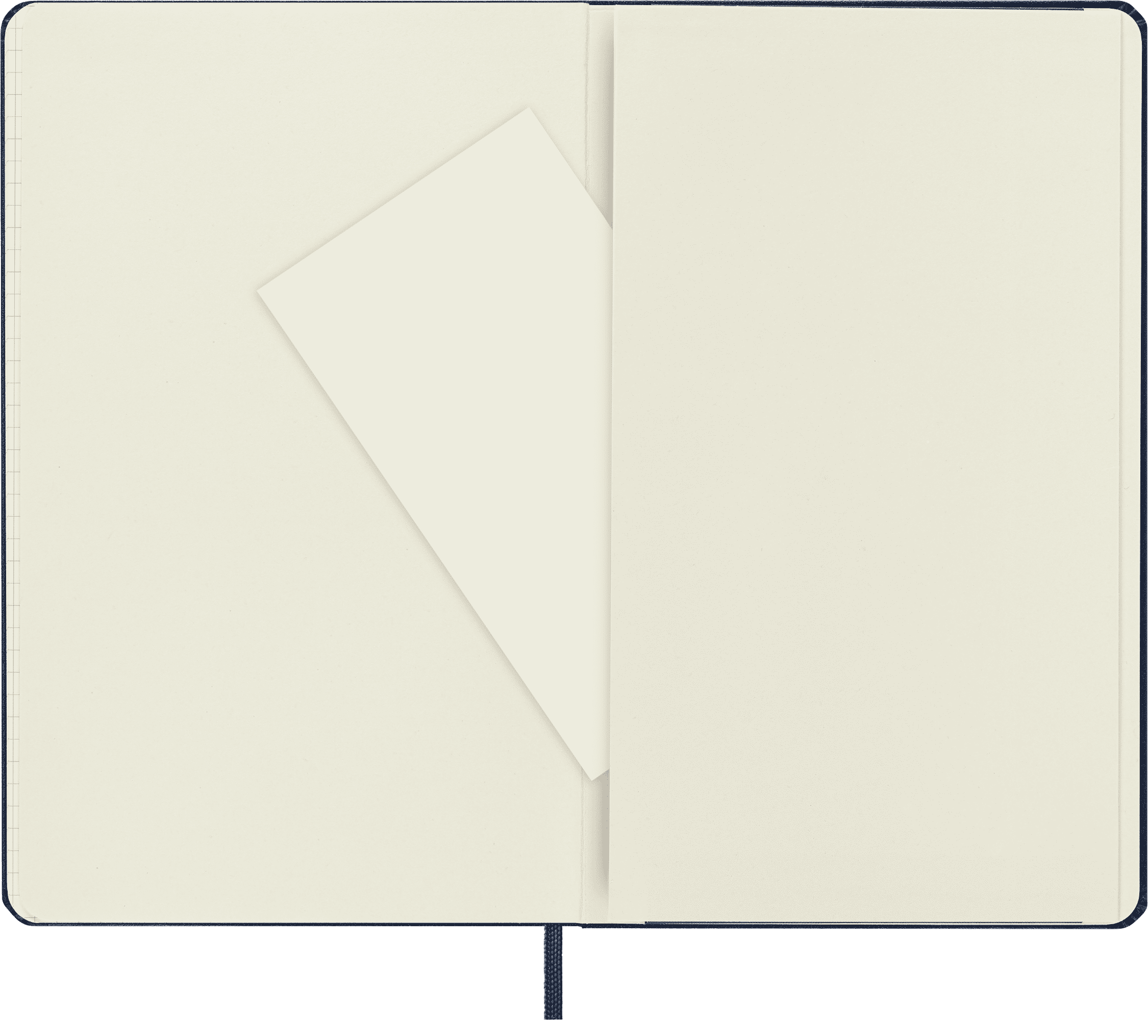 Moleskine Classic Notebook, Hard Cover, Large (5" x 8.25"), Squared, Sapphire Blue