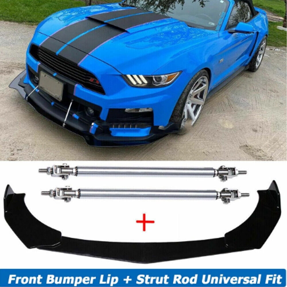 200mm Adjustable Front Bumper Lip Splitter Strut Rod Tie Support