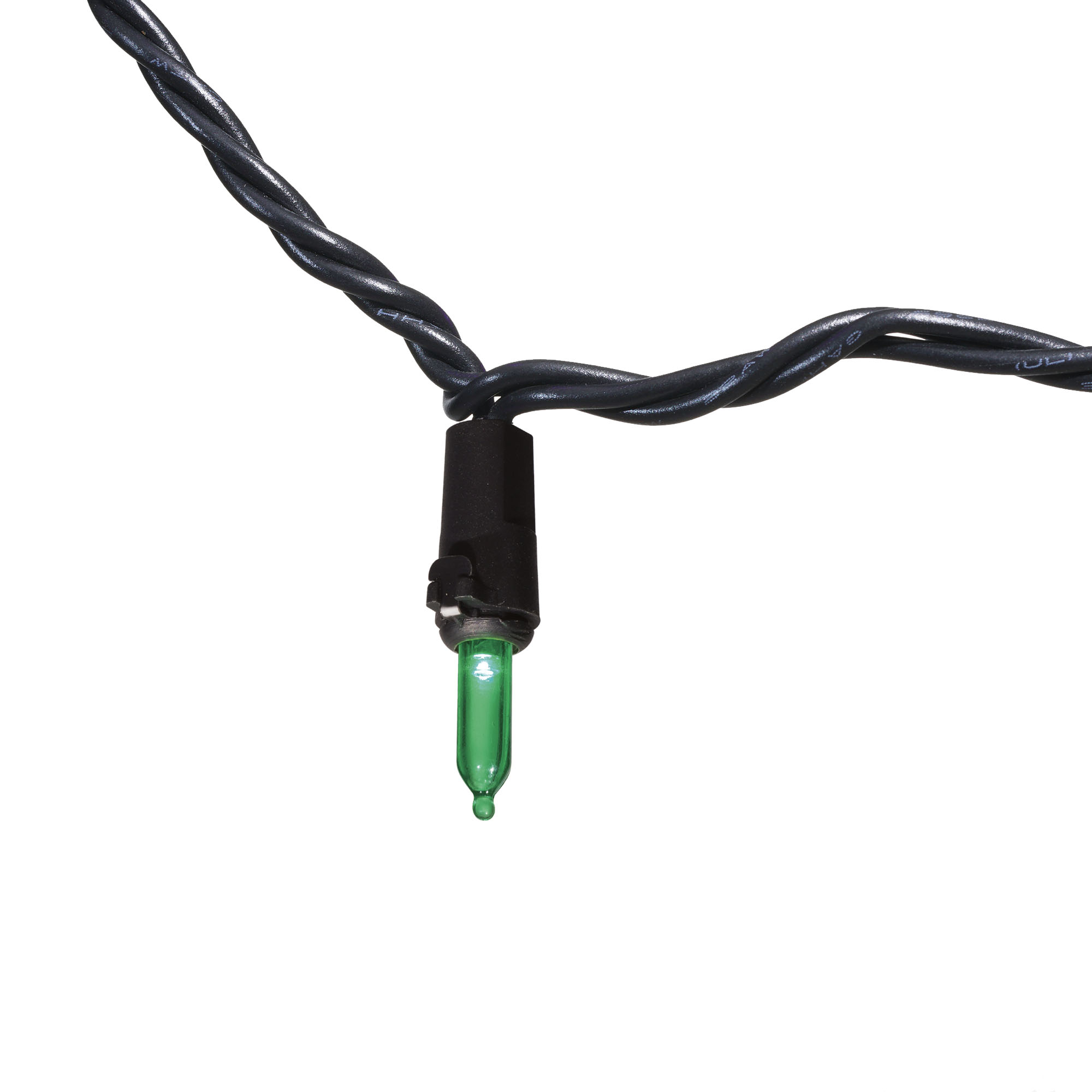 Green Lights, 50CT, LED Minis, 9.5ft, Halloween Indoor/Outdoor, by Way To Celebrate
