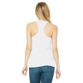 thumbnail image 2 of Bella + Canvas - Camiseta Sin Mangas para Mujer (Blanco), 2 of 2