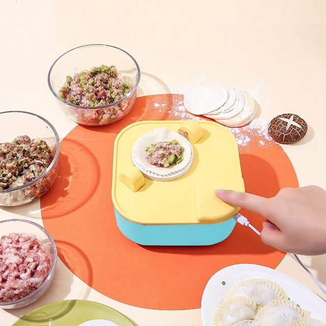 TIMIFIS Apartment Essentials Dumpling Machine- Automatic Dumpling Machine- Diy Dumpling Machine- Dumpling Machine Molds Machine- Home Kitchen Making- New Year Dumpling Machine