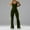 Green, variant on Women's Jumpsuits, Solid Color Slim Short Trousers Athletic Womens Romper Holiday Gifts Green L