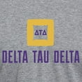thumbnail image 3 of CafePress - Delta Tau Delta Full Color Stacked Signature T Shirt - Mens Tri-blend T-Shirt, 3 of 4