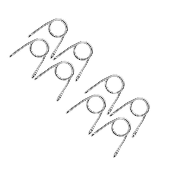 Masteelf 8 pcs Universal Motorcycle Seat Springs Reliable and Easy to Install Seat Springs Replacement Springs for Enhancing Riding Comfort