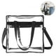 thumbnail image 1 of Bolso transparente Bolso tote transparente aprobado por el estadio con cierre de cremallera Bandolera Bandolera con correa ajustable para el hombro Vhermosa 222058-2, 1 of 4