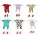 thumbnail image 1 of 6 Set Adorable Girl Doll Zapatos Set Doll Party Accesorio de bricolaje Zulema BJD Doll Outfits, 1 of 8