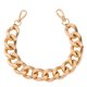 thumbnail image 1 of VALICLUD 40 cm Moda Metal Bolso Cadena DIY Mujer Monedero Cadena Reemplazo Bolsa Accesorio (Oro Claro), 1 of 6