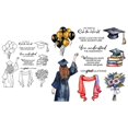 thumbnail image 1 of Graduation Season Balloon Flowers Girls Greetings Clear Metal Cutting Dies Set For Card Making & DIY Scrapbooking, 1 of 9