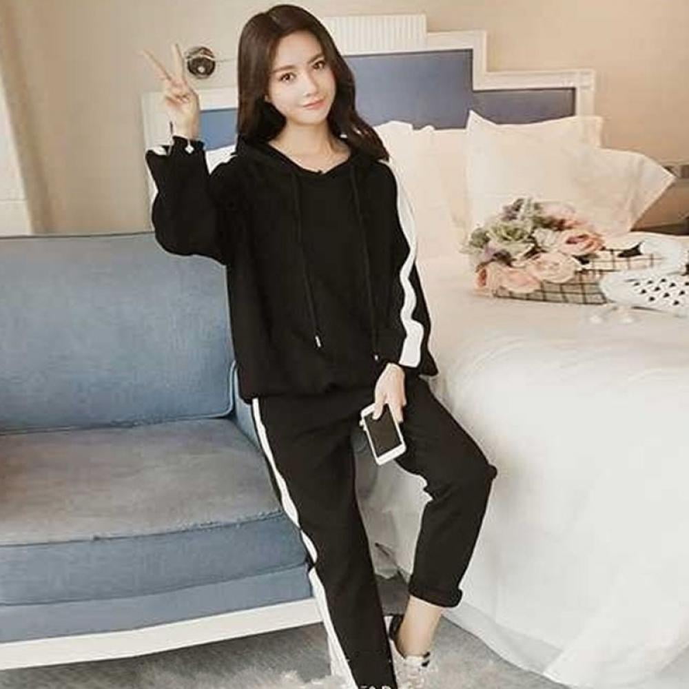 korean style casual women's hoodie