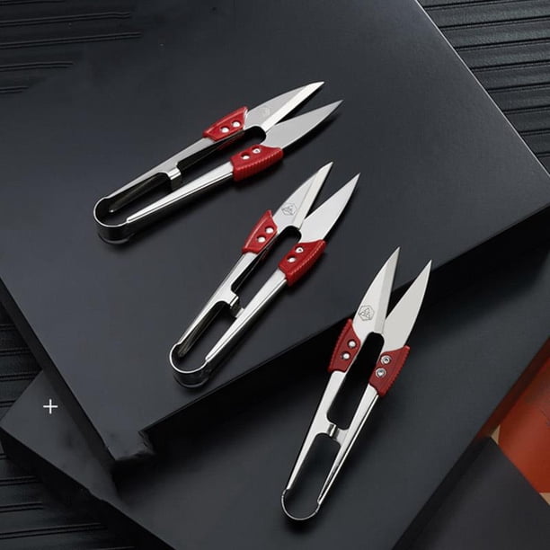 1/5 unids/set de tijeras de hilo de acero inoxidable, tijeras de corte y costura, tijeras de punto de cruz, tijeras de bordado, tijeras de hilo en U Tan Jianjun unisex