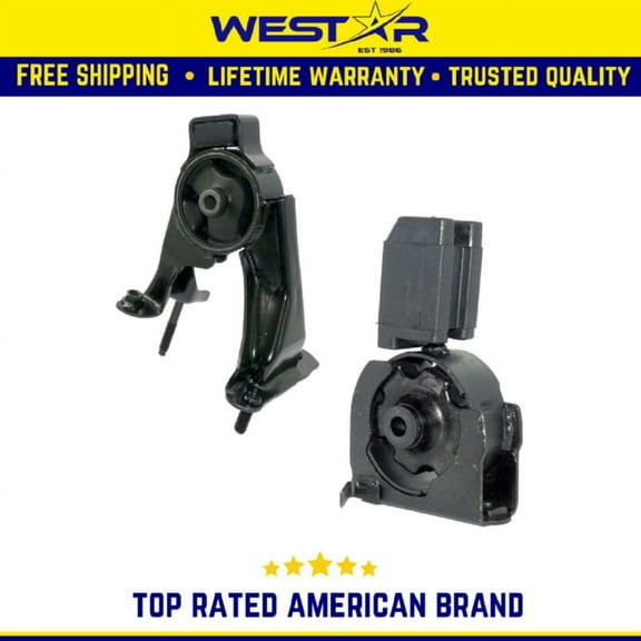 2000-2008 Toyota Corolla / Matrix / Celica Engine Motor Mount Set - 2 PC Kit Replaces 9155 9158