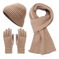 thumbnail image 1 of L Guantes De Bufanda De Gorro De Punto Cálido De Invierno, 1 of 5