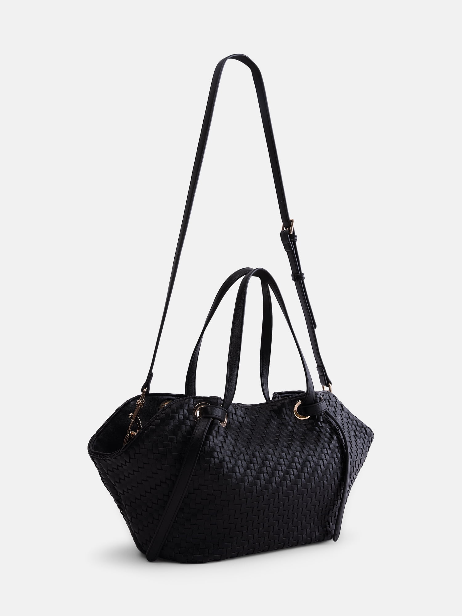 Scenario Women's Mini Clam Tote, Black