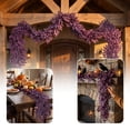 thumbnail image 4 of Sruoe Artificial Willows Vines Burgundy Halloween Decorations Rayon Ivy Flexible Stems for Indoor and Outdoor Fireplace Decorations Thanksgiving Day, 4 of 6