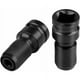 thumbnail image 2 of Adaptador de punta de destornillador de impacto, adaptador de punta de destornillador de 1/2" de cuadrado a 1/4" de hexagonal, para llave de trinquete de impacto y portapuntas de destornillador, 2, 2 of 5