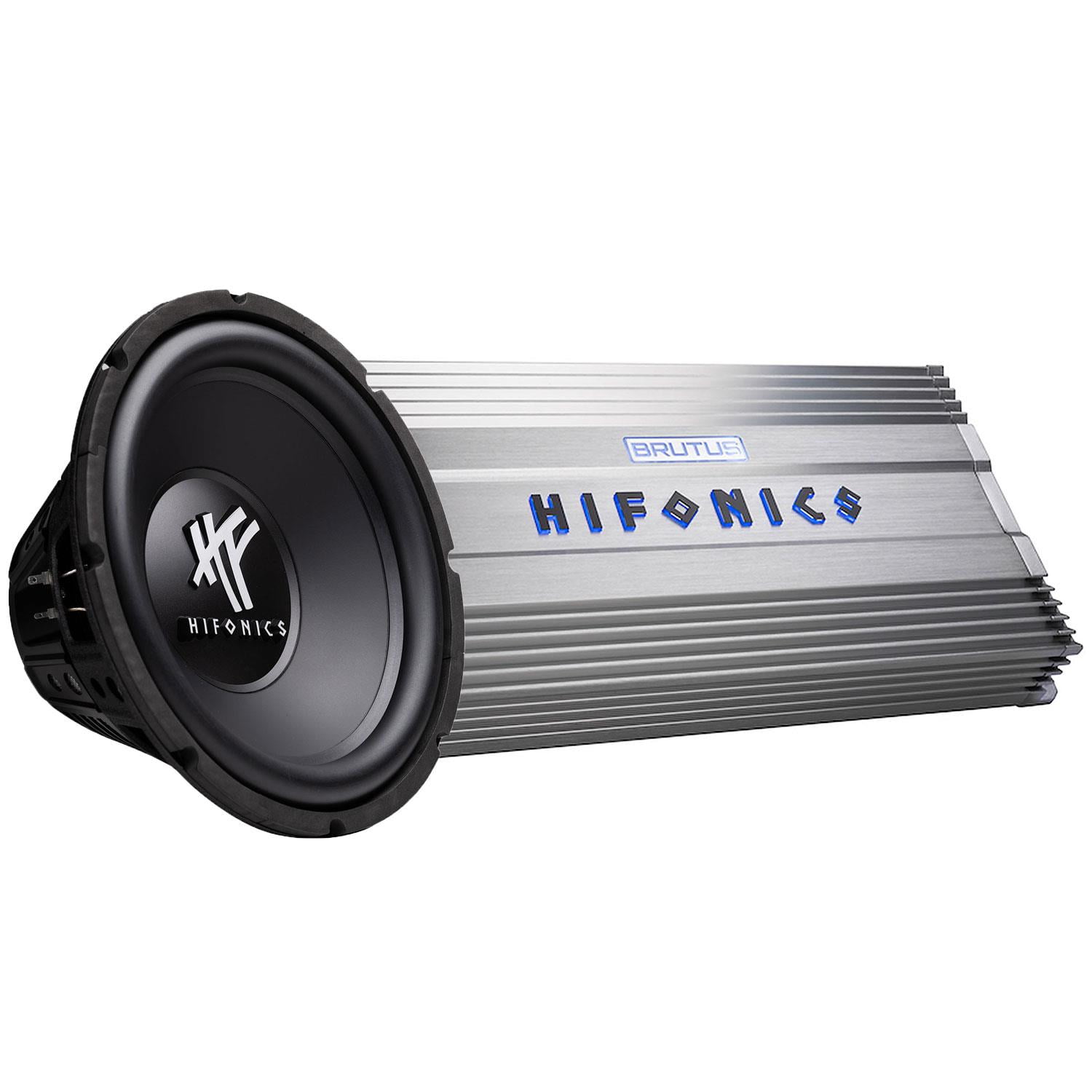 Hifonics BG2500.1D Brutus Gamma BG Series Amp (Monoblock, 2,500 Watts Max, Super DClass